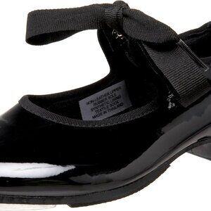 Girl's Tyette Dance Shoes Synthetic Leather Size 12.5 Non-slip Flex